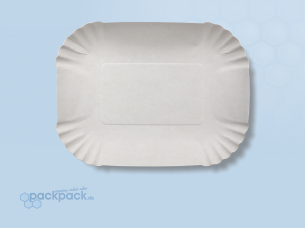 Pappschale oval